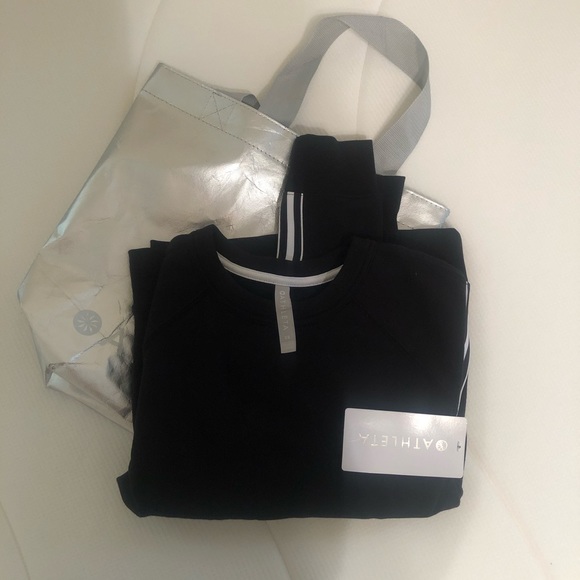 Athleta striped sweatshirt ✨NEW✨ - Picture 3 of 7